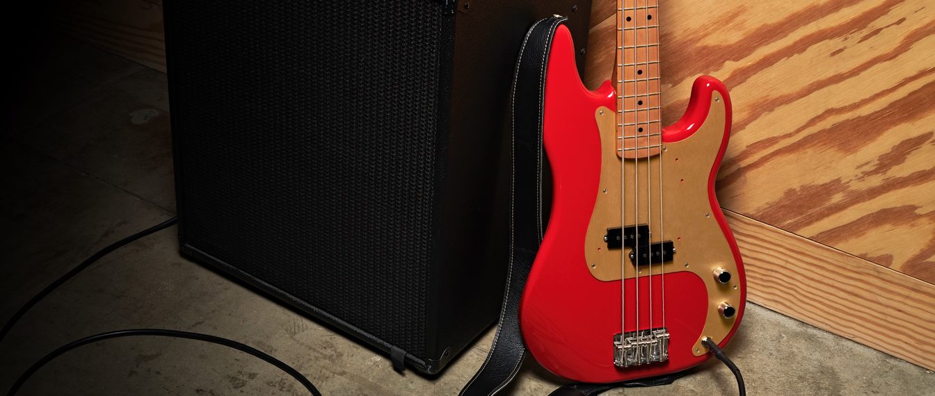 Fender Precision Bass 50s Vintera Vintage Mex Mn - Dakota Red - Basse Électrique Solid Body - Variation 4