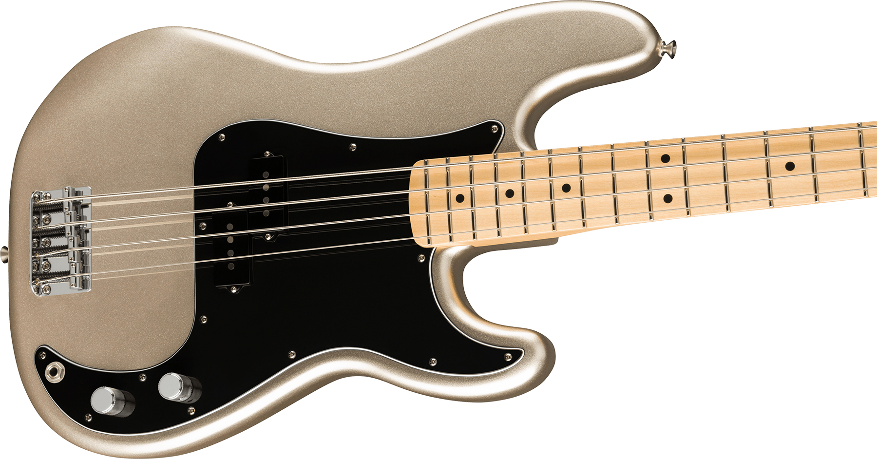 Fender Precision Bass 75th Anniversary Ltd Mex Mn +housse - Diamond Anniversary - Basse Électrique Solid Body - Variation 2