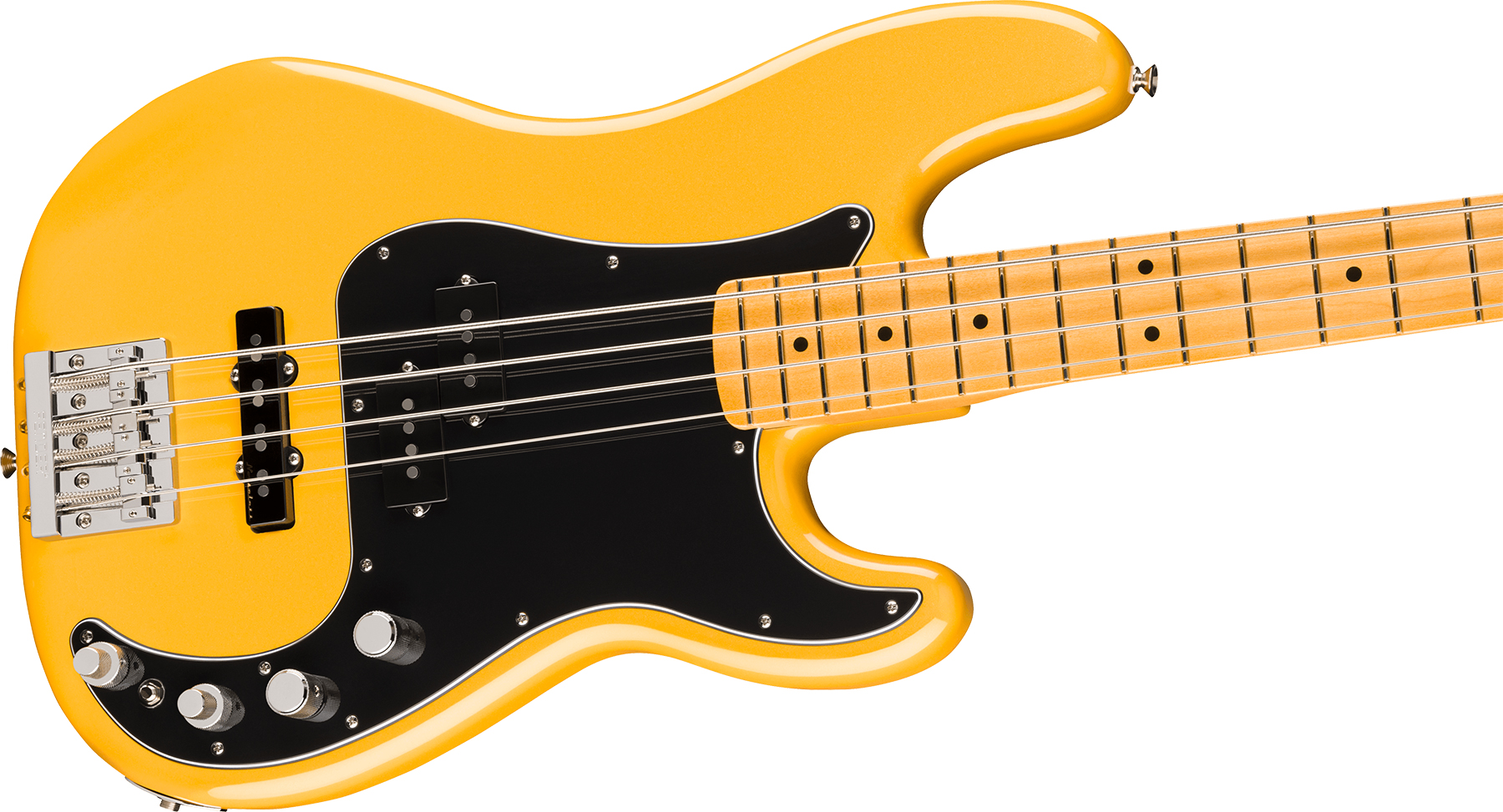 Fender Precision Bass Active Player Ii Modified Mex Mn - Sunshine Yellow - Basse Électrique Solid Body - Variation 2