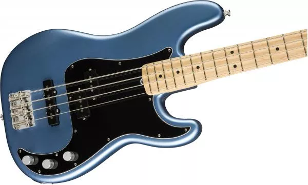 Basse électrique solid body Fender American Performer Precision Bass (USA, MN) - satin lake placid blue