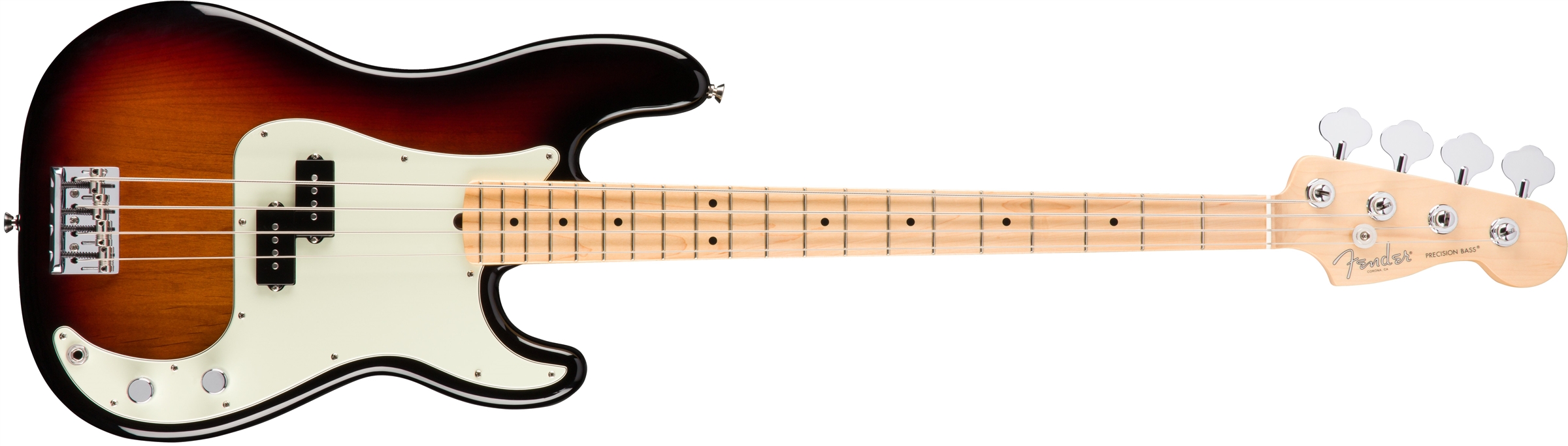 Fender Precision Bass American Professional 2017 Usa Mn - 3-color Sunburst - Basse Électrique Solid Body - Variation 1