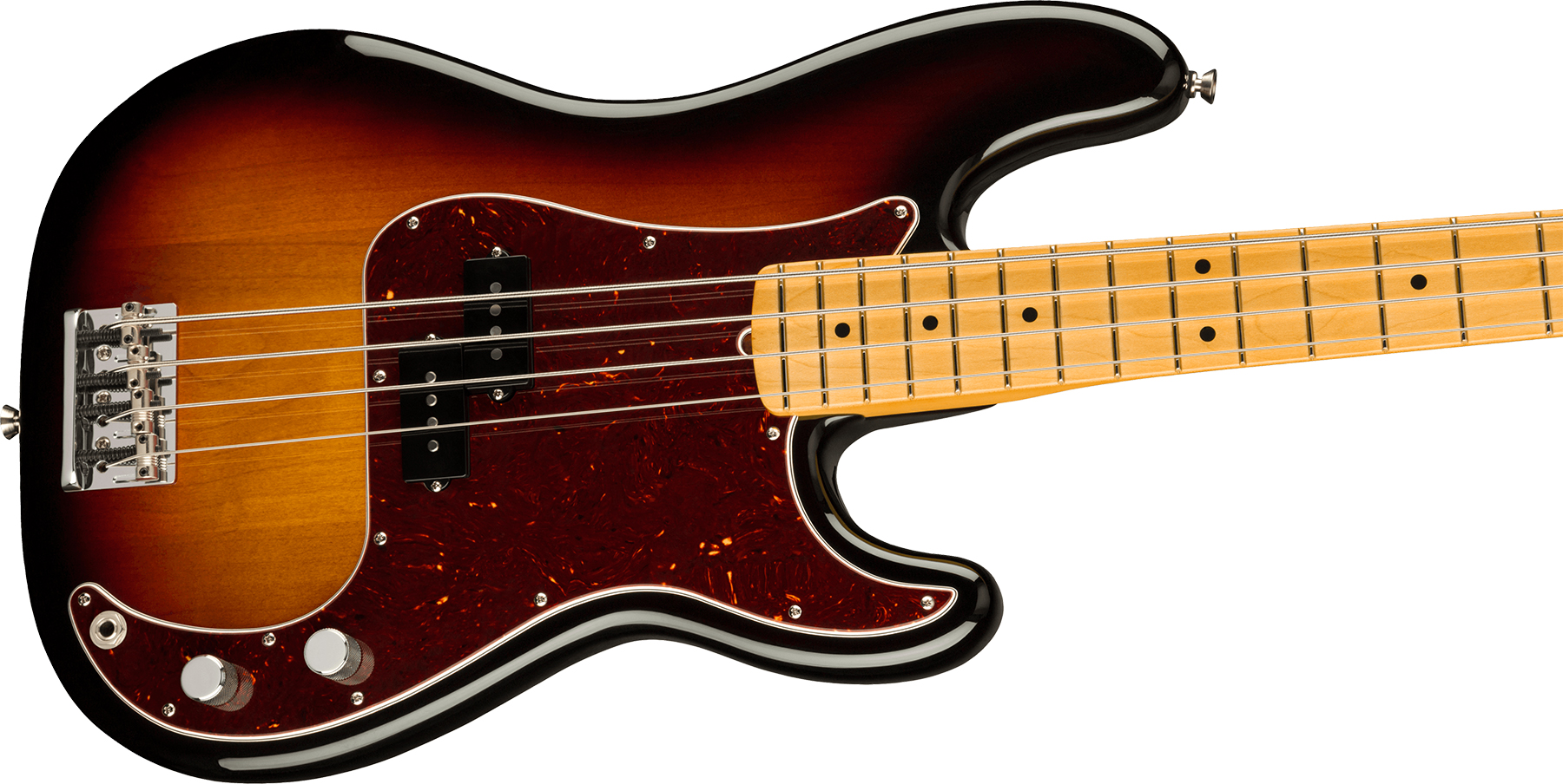 Fender Precision Bass American Professional Ii Usa Mn - 3-color Sunburst - Basse Électrique Solid Body - Variation 2