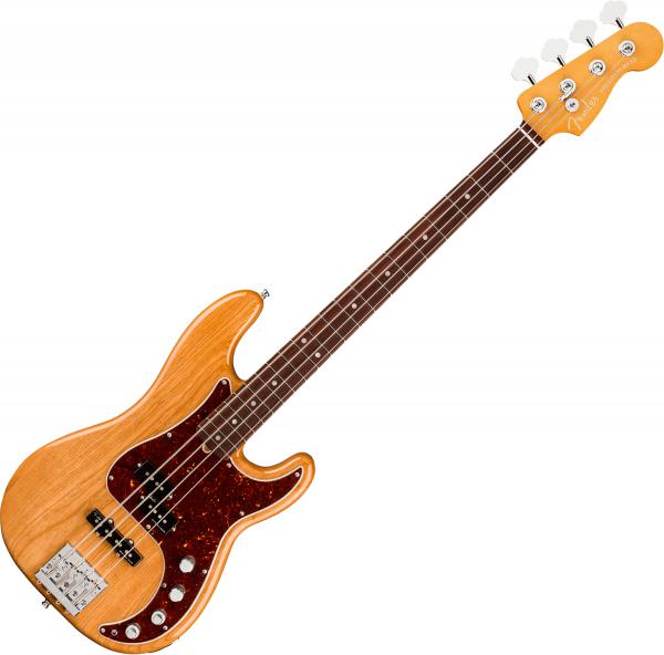 Fender American Ultra Precision Bass (USA, RW) aged natural Solid