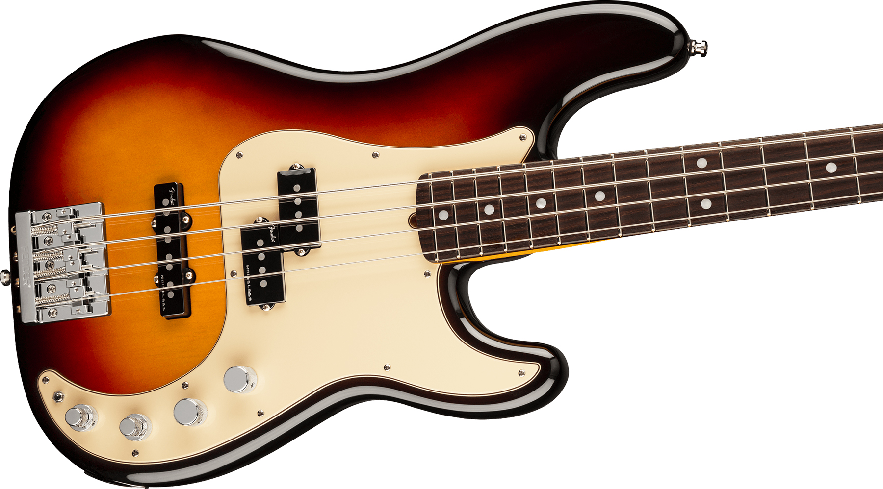 Fender Precision Bass American Ultra 2019 Usa Rw - Ultraburst - Basse Électrique Solid Body - Variation 2