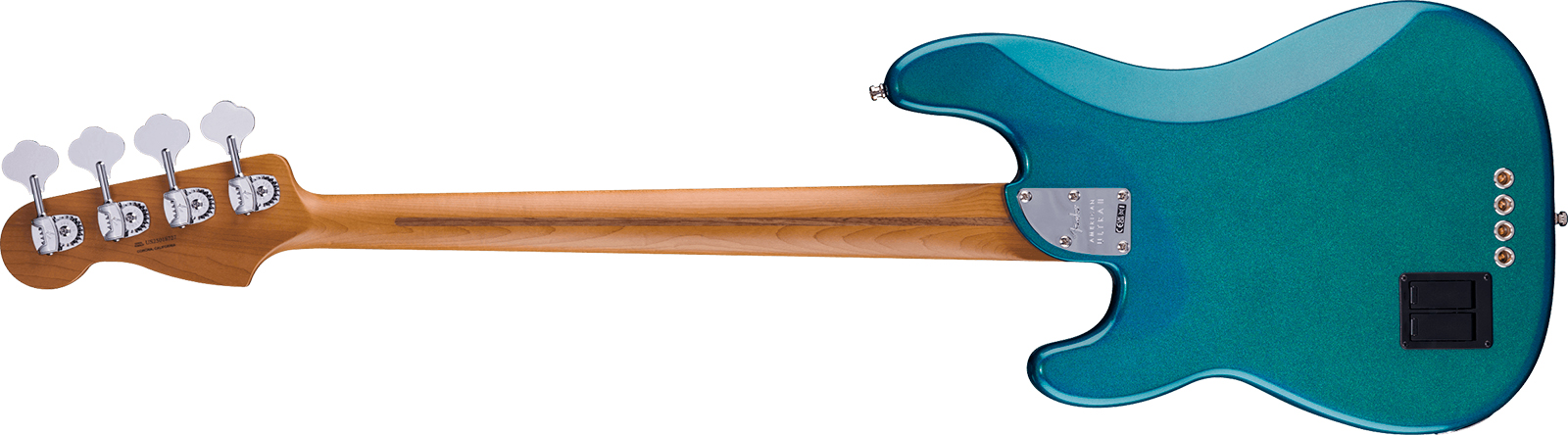 Fender Precision Bass American Ultra Ii Ltd Usa Active Mn - Aurora Metallic - Basse Électrique Solid Body - Variation 1