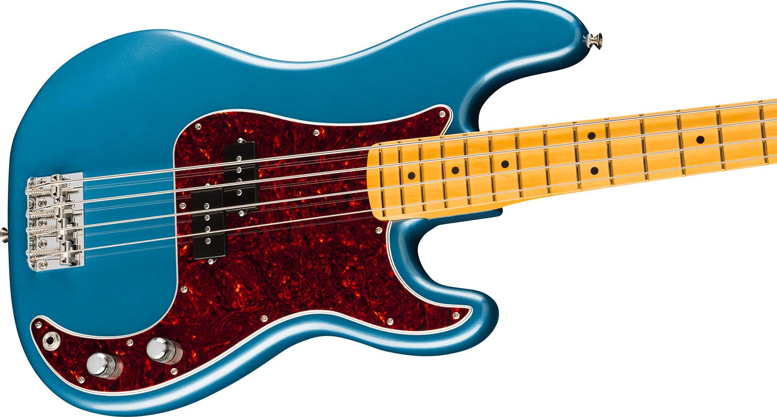Fender Precision Bass Classic American Professional Usa Mn - Faded Lake Placid Blue - Basse Électrique Solid Body - Variation 2