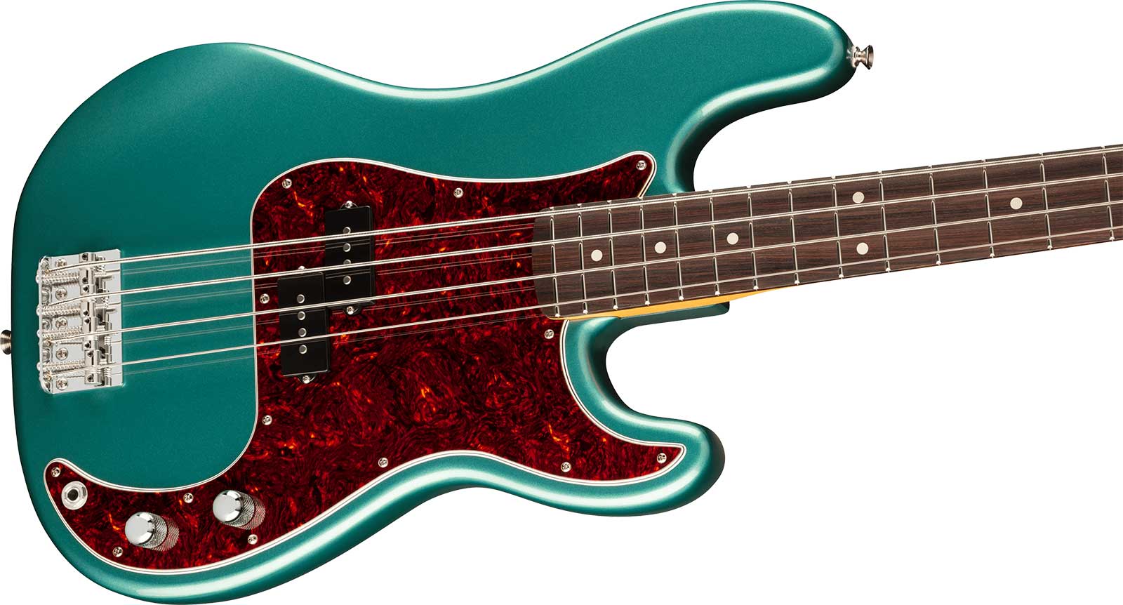 Fender Precision Bass Classic American Professional Usa Rw - Faded Sherwood Green Metallic - Basse Électrique Solid Body - Variation 2