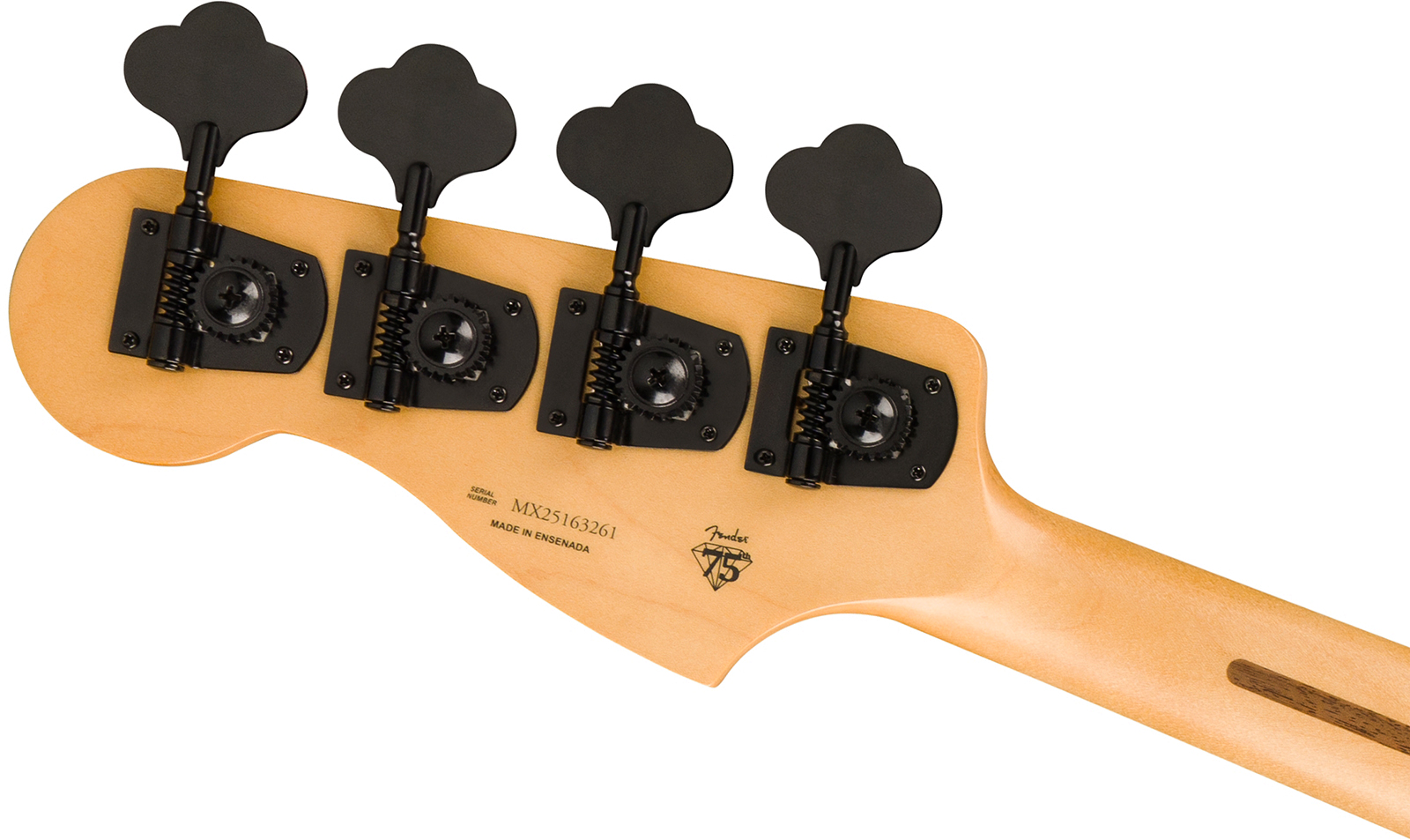Fender Precision Bass Hh Player Fusion Ltd 2h Eb - Black - Basse Électrique Solid Body - Variation 4