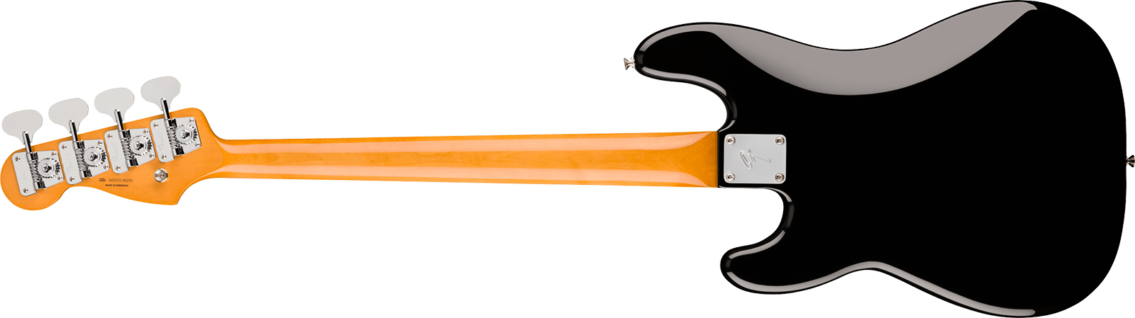 Fender Precision Bass Late 60s Vintera 3 Mex Rw - Black - Basse Électrique Solid Body - Variation 1