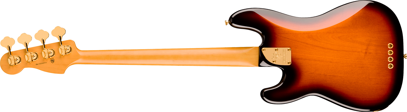 Fender Precision Bass Pj American Pro Ii 75th Ann. Usa Rw - 2-color Sunburst - Basse Électrique Solid Body - Variation 2