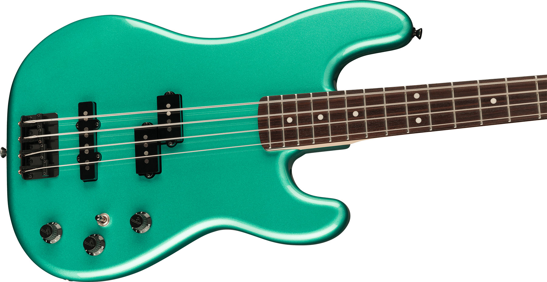 Fender Precision Bass Pj Boxer Jap Rw - Sherwood Green Metallic - Basse Électrique Solid Body - Variation 2