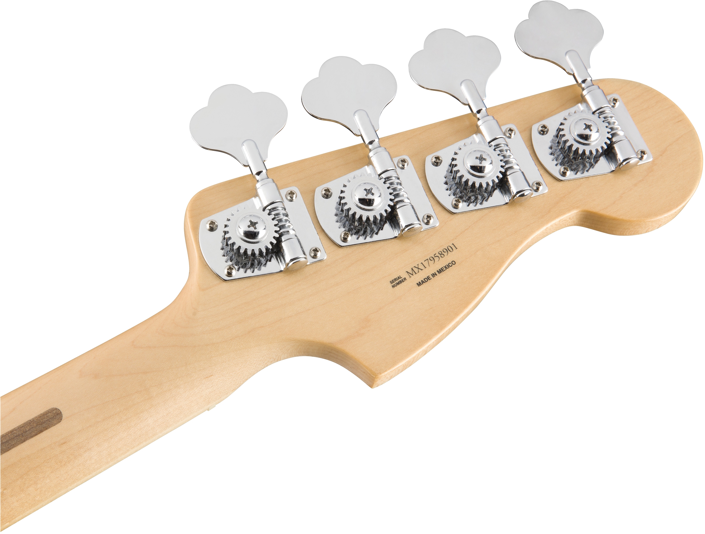 Fender Precision Bass Player Lh Gaucher Mex Mn - Black - Basse Électrique Solid Body - Variation 5
