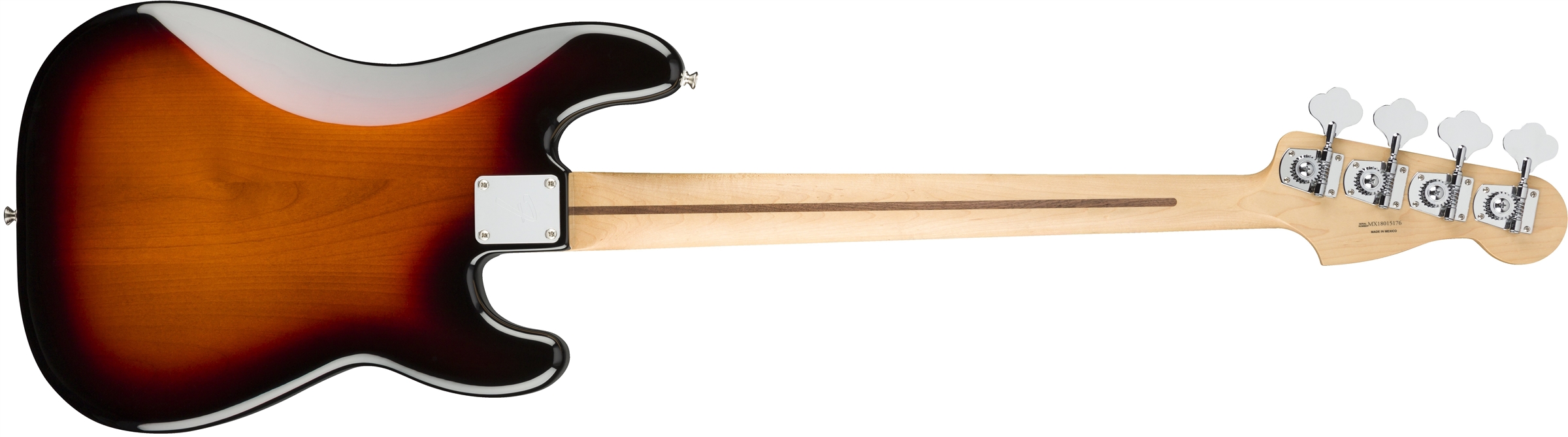Fender Precision Bass Player Lh Gaucher Mex Pf - 3-color Sunburst - Basse Électrique Solid Body - Variation 1