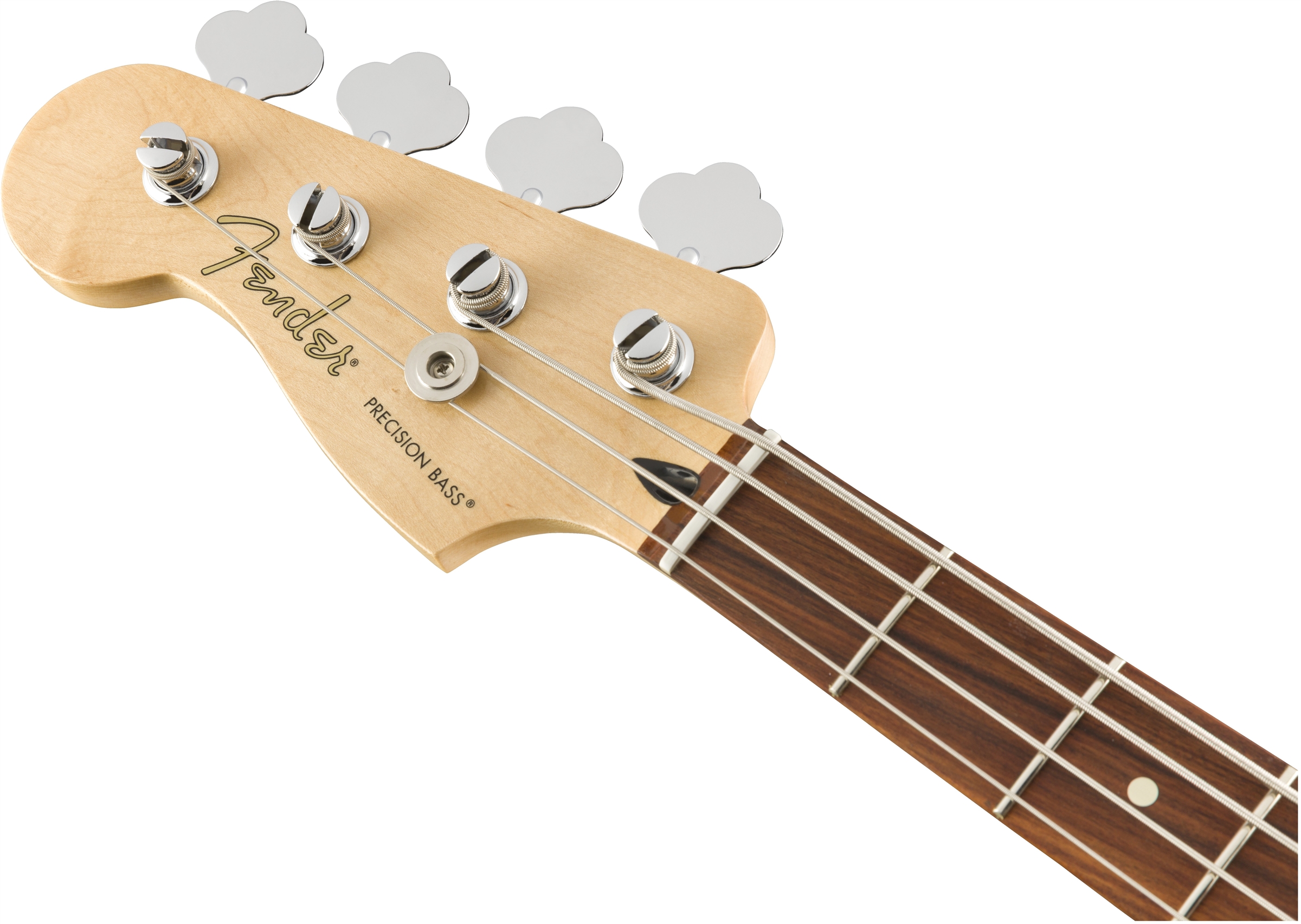 Fender Precision Bass Player Lh Gaucher Mex Pf - Polar White - Basse Électrique Solid Body - Variation 4