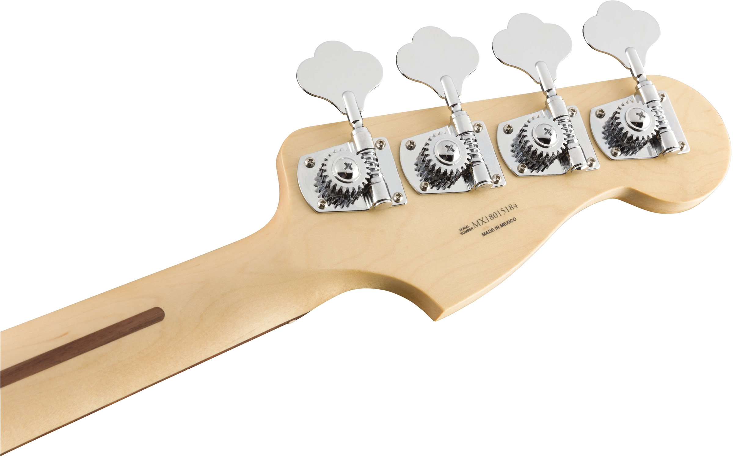 Fender Precision Bass Player Lh Gaucher Mex Pf - Polar White - Basse Électrique Solid Body - Variation 5