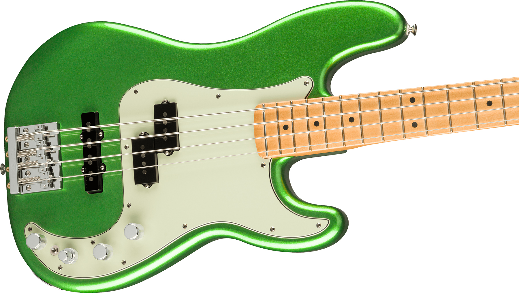 Fender Precision Bass Player Plus Mex Active Mn - Cosmic Jade - Basse Électrique Solid Body - Variation 2