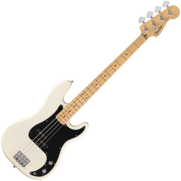 Fender Standard Precision Bass (MN) - olympic white Solid