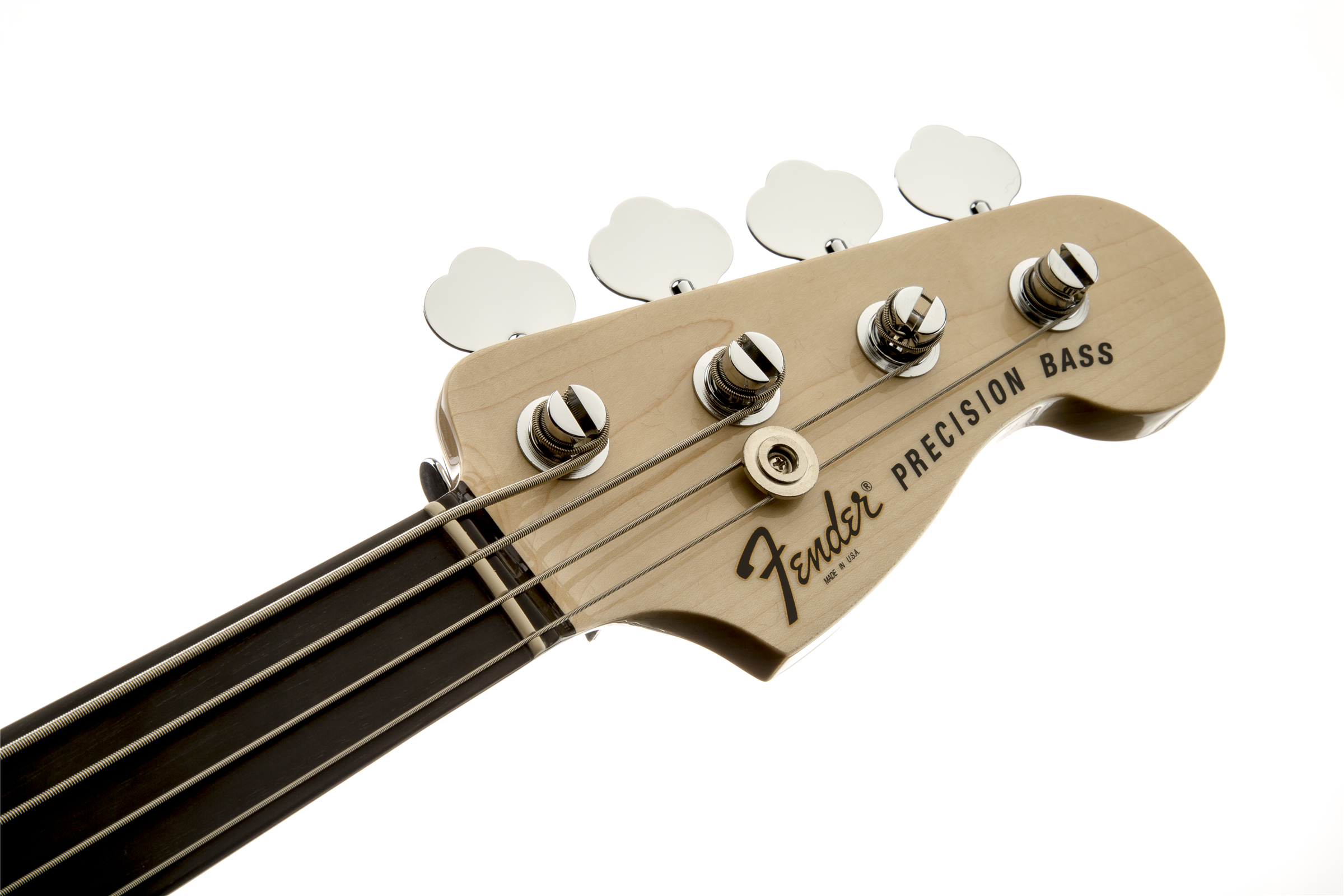 Fender Precision Bass Tony Franklin Fretless Black - Black - Basse Électrique Solid Body - Variation 1