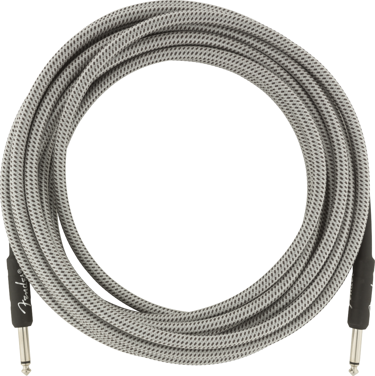 Fender Pro Instrument Cable 18.6ft Droit/droit White Tweed - CÂble - Variation 1