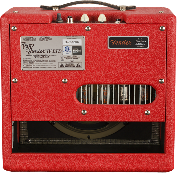 Fender Pro Junior Iv 15w 1x12 Fiesta Red - Ampli Guitare Électrique Combo - Variation 2