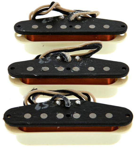 Fender Pure Vintage '59 Strat Pickups Set Alnico 5 - Micro Guitare Electrique - Variation 4