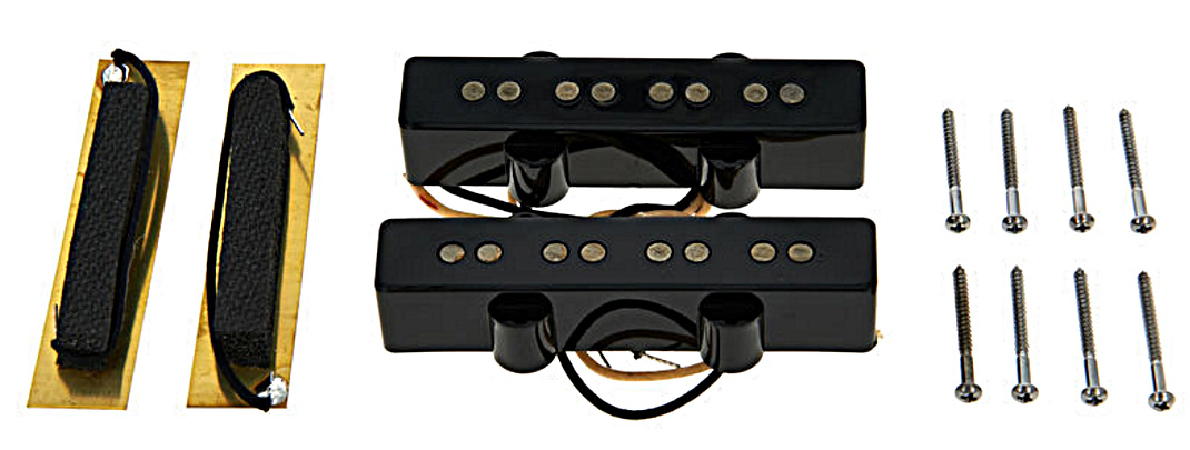Fender Pure Vintage '74 Jazz Bass Pickups 2-set Alnico 5 - Micro Basse Electrique - Variation 2