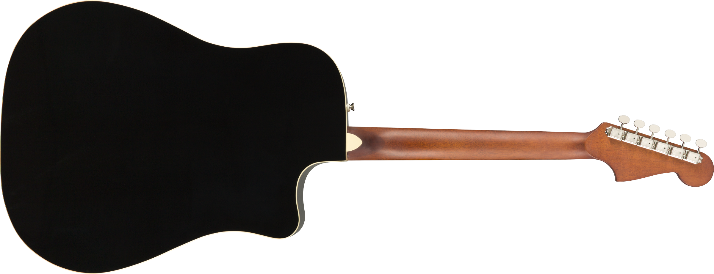 Fender Redondo Lh California Player Gaucher Cw Epicea Acajou Pau - Jetty Black - Guitare Electro Acoustique - Variation 1