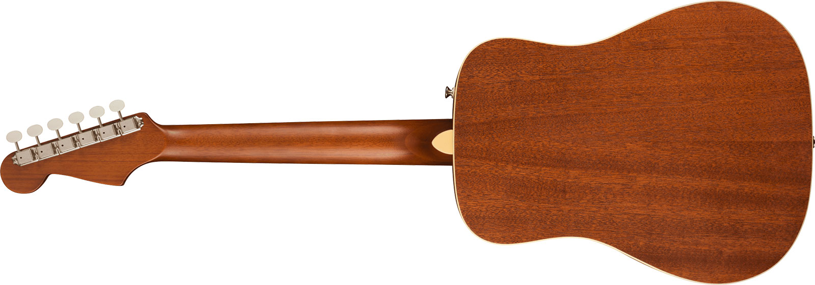 Fender Redondo Mini All Mahogany California Ltd Dreadnought 1/2 Tout Acajou Noy - Natural Satin - Guitare Acoustique Voyage - Variation 1