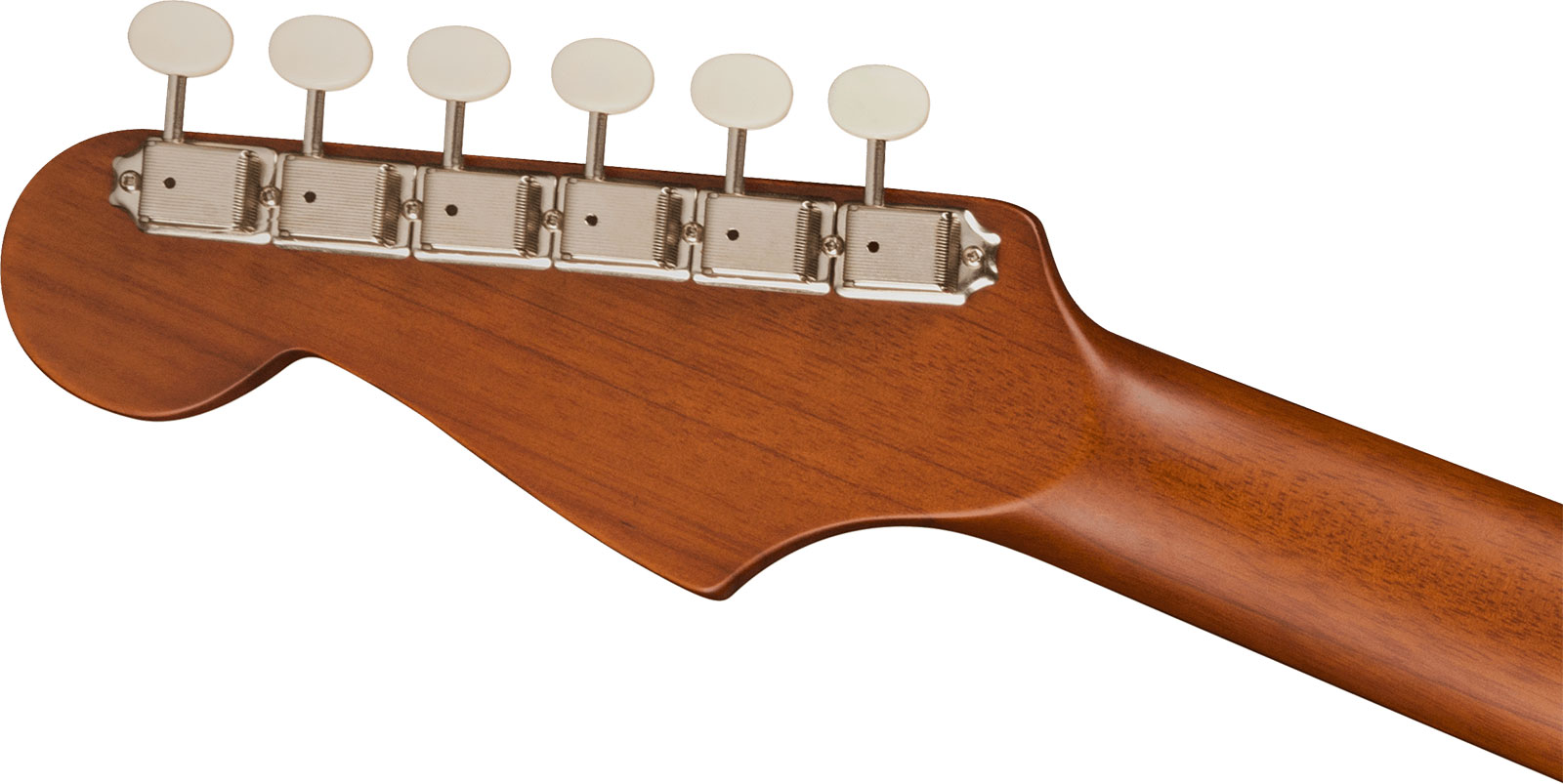Fender Redondo Mini All Mahogany California Ltd Dreadnought 1/2 Tout Acajou Noy - Natural Satin - Guitare Acoustique Voyage - Variation 3
