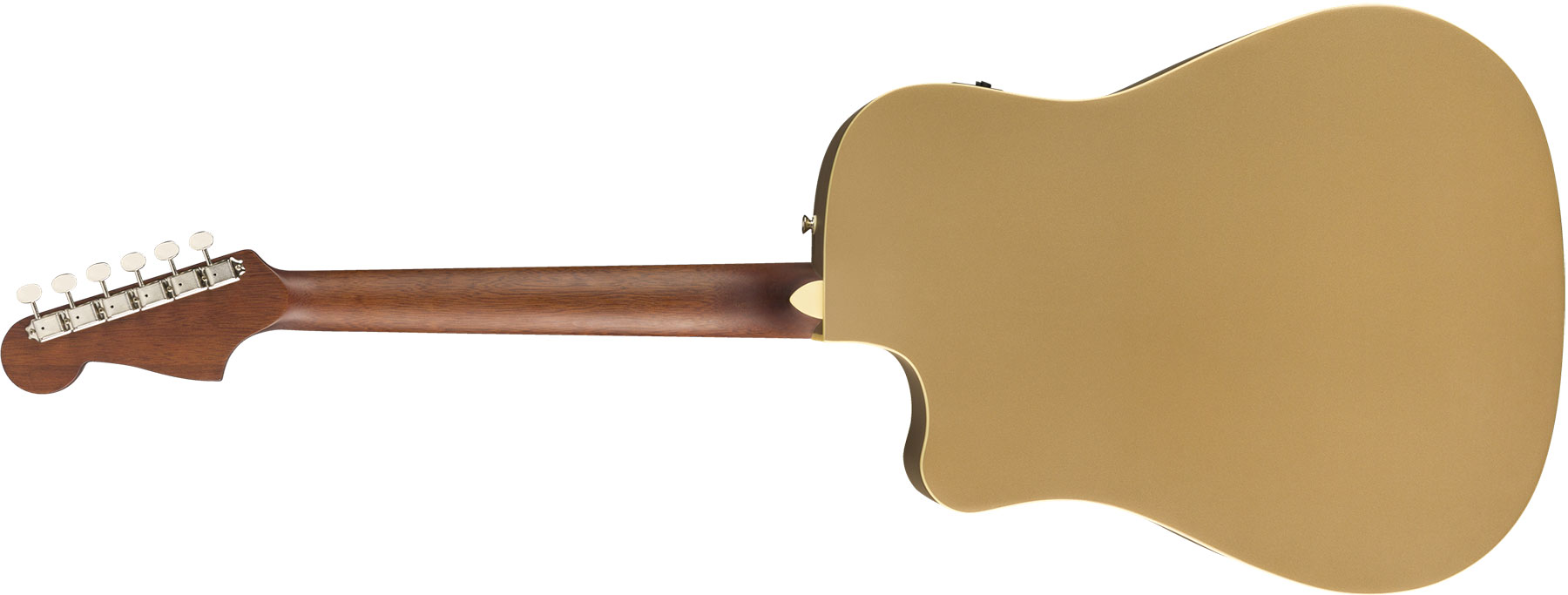 Fender Redondo Player California Dreadnought Cw Epicea Acajou Wal - Bronze Satin - Guitare Electro Acoustique - Variation 1