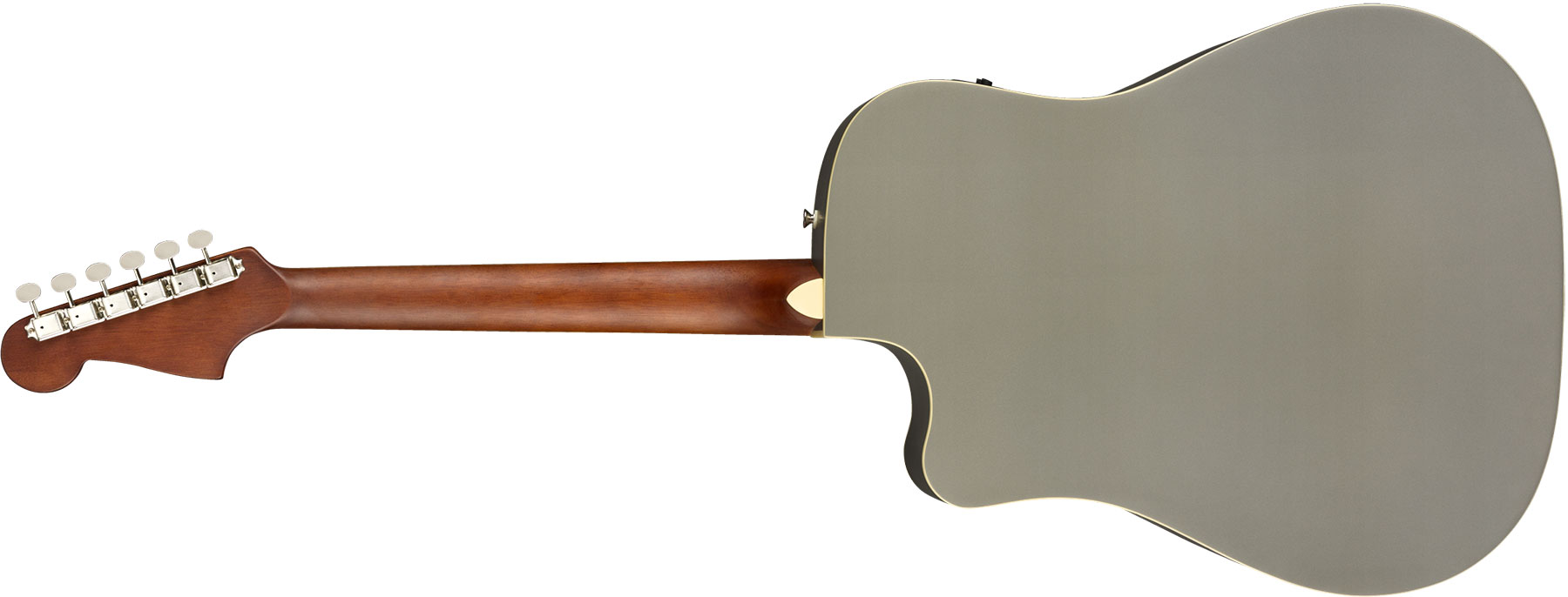 Fender Redondo Player California Dreadnought Cw Epicea Acajou Wal - Slate Satin - Guitare Electro Acoustique - Variation 1