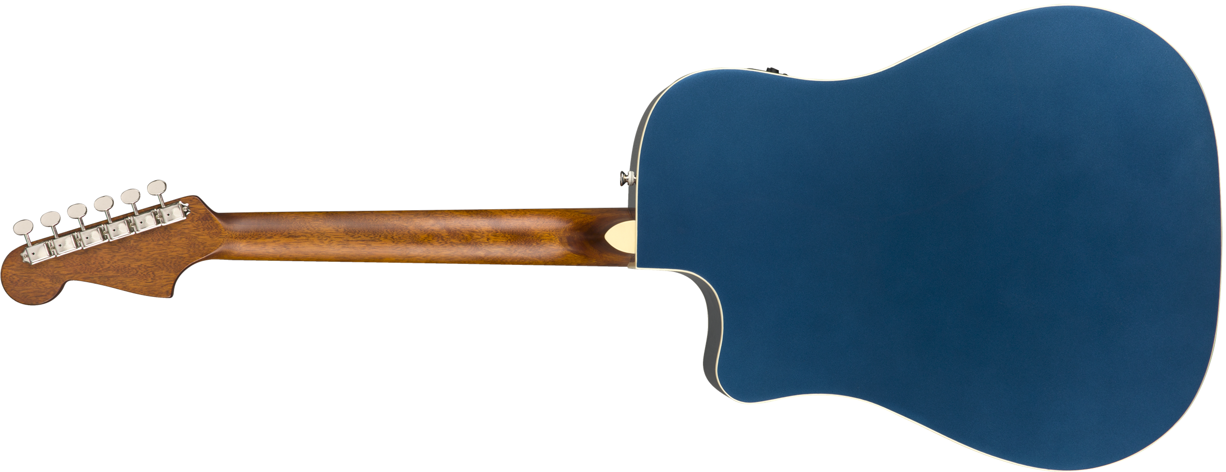 Fender Redondo California Player Dreadnought Cw Epicea Acajou Pau - Belmont Blue - Guitare Electro Acoustique - Variation 6