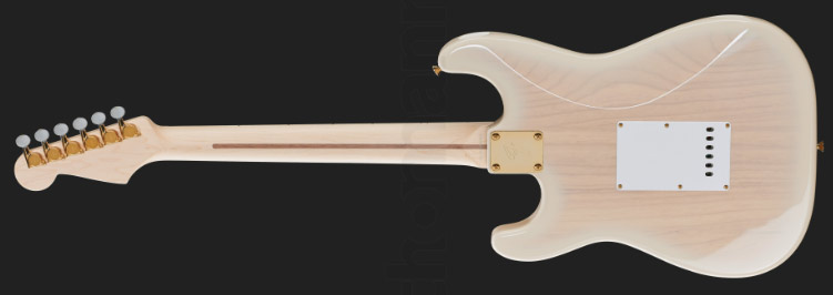 Fender Richie Kotzen Strat Jap Signature 3s Dimarzio Trem Mn - Transparent White Burst - Guitare Électrique Forme Str - Variation 1