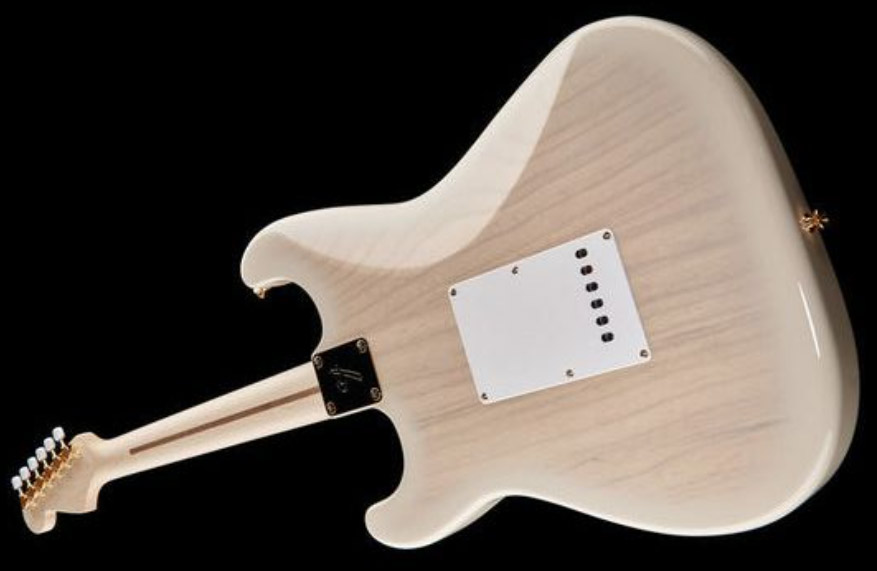 Fender Richie Kotzen Strat Jap Signature 3s Dimarzio Trem Mn - Transparent White Burst - Guitare Électrique Forme Str - Variation 4