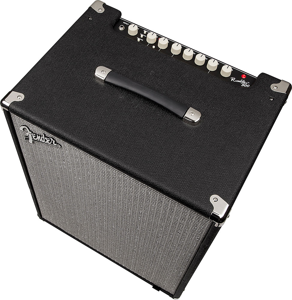 Fender Rumble 500 V3 2014 500w 2x10 Black Silver - Combo Ampli Basse - Variation 1