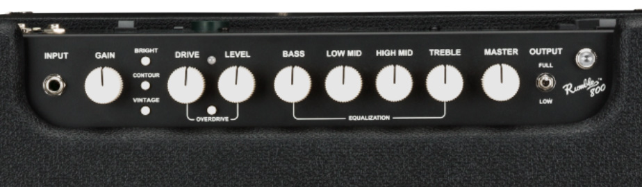 Fender Rumble 800 Combo 800w 2x10 - Combo Ampli Basse - Variation 4