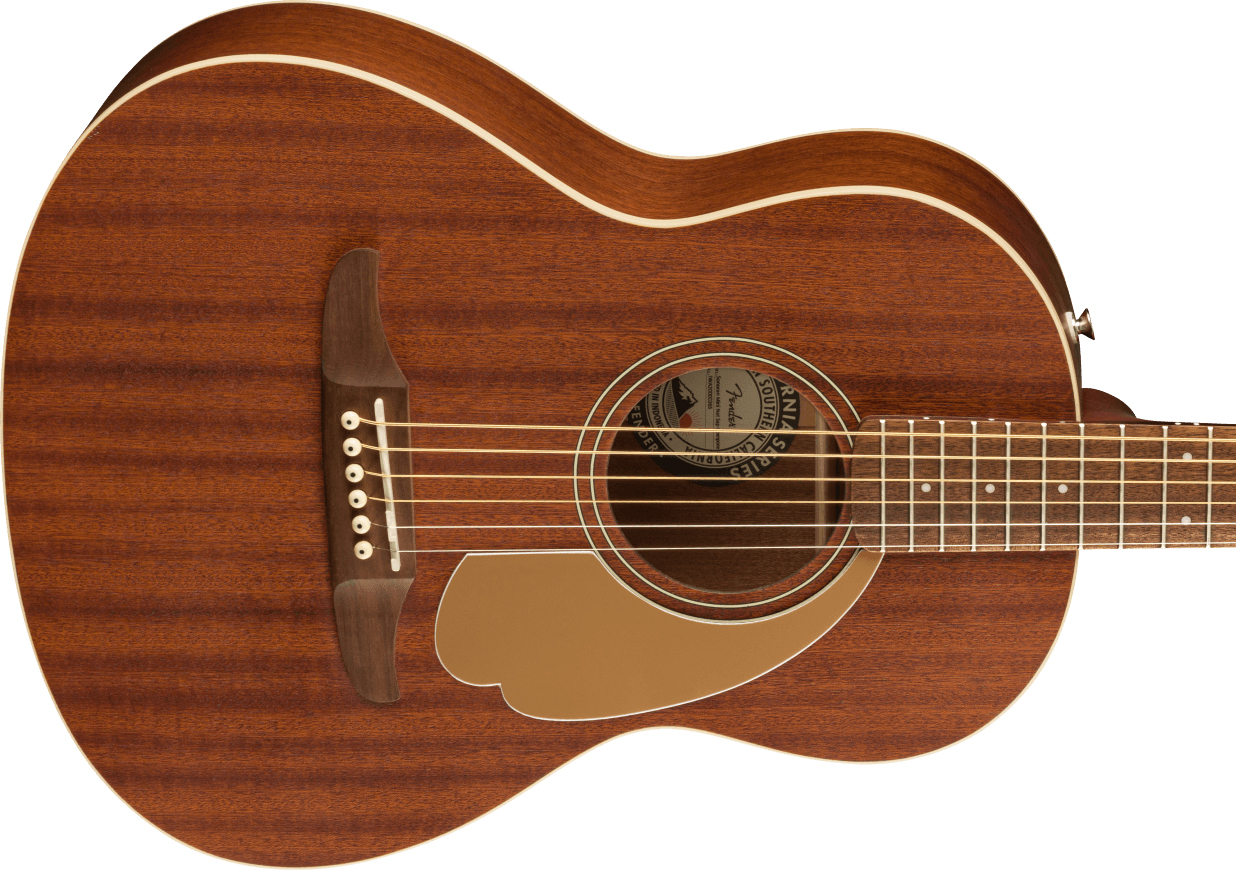 Fender Sonoran Mini All Mahogany Tout Acajou Wal - Natural Satin - Guitare Acoustique Voyage - Variation 2