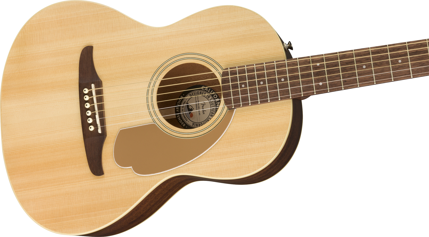 Fender Sonoran Mini Epicea Sapele Wal - Natural Satin - Guitare Acoustique Voyage - Variation 2