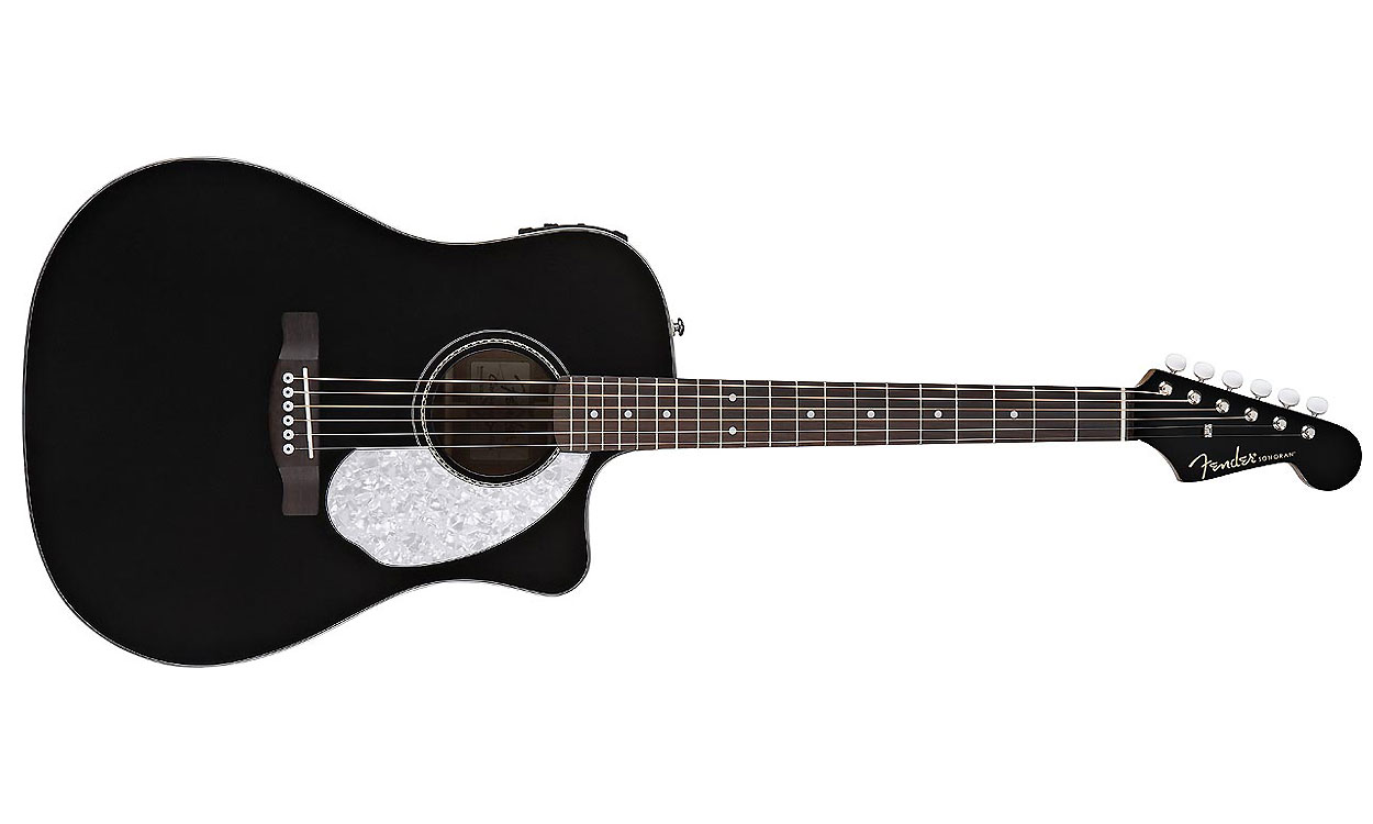 Fender Sonoran Sce Redesigned 2012 Black - Guitare Acoustique - Variation 1