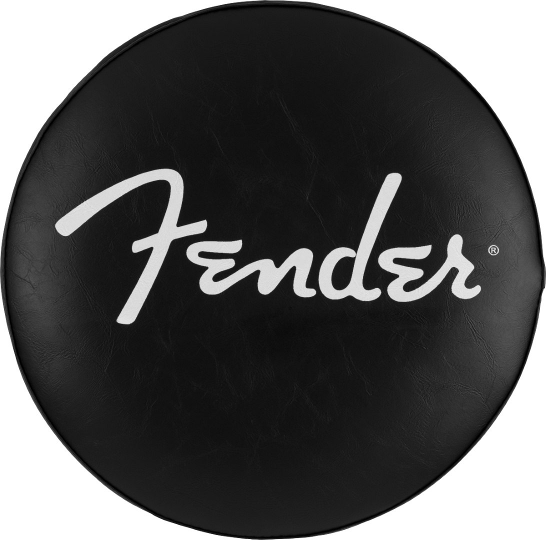 Fender Spaghetti Logo Pick Pouch Barstool Noir - Tabouret Bar Stool - Variation 2