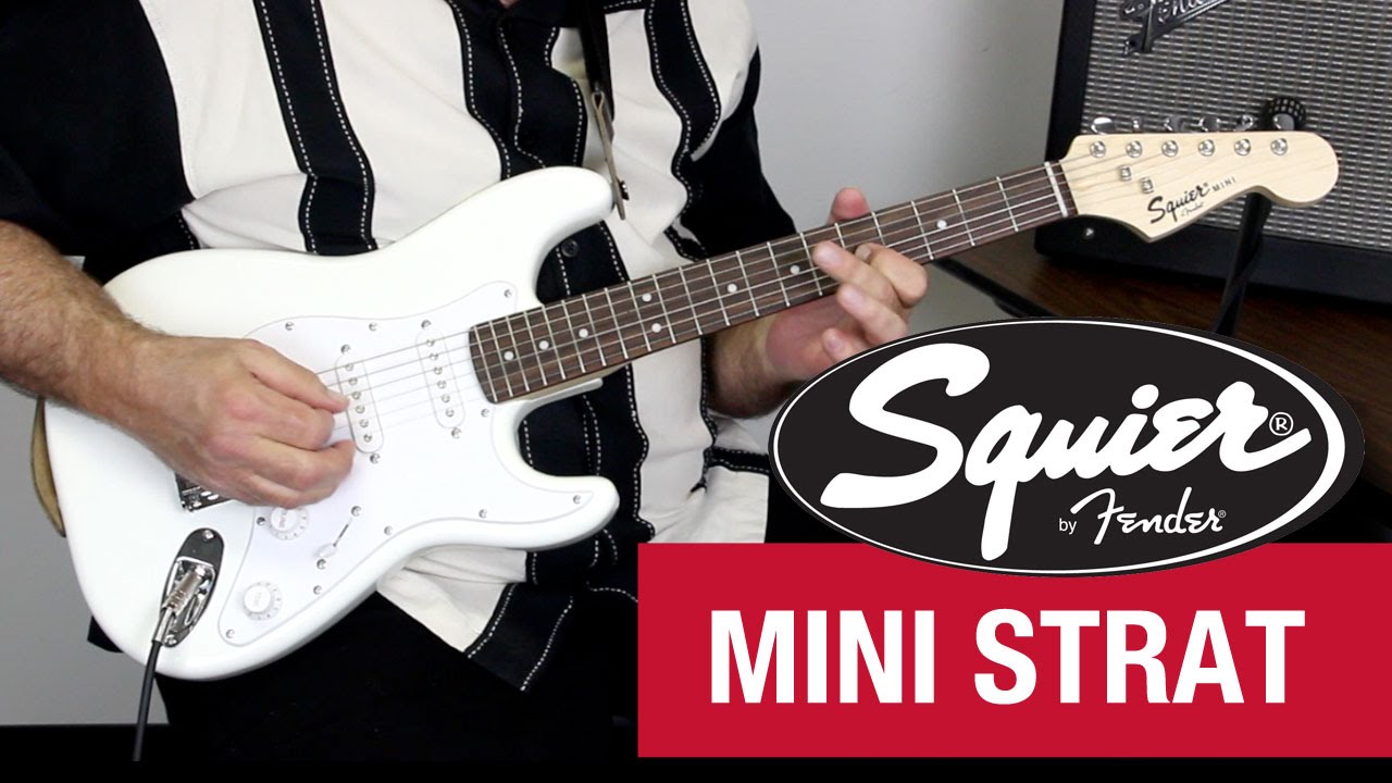 Squier Squier Mini Strat V2 Ht Sss Lau - Torino Red - Guitare Électrique Enfant - Variation 4