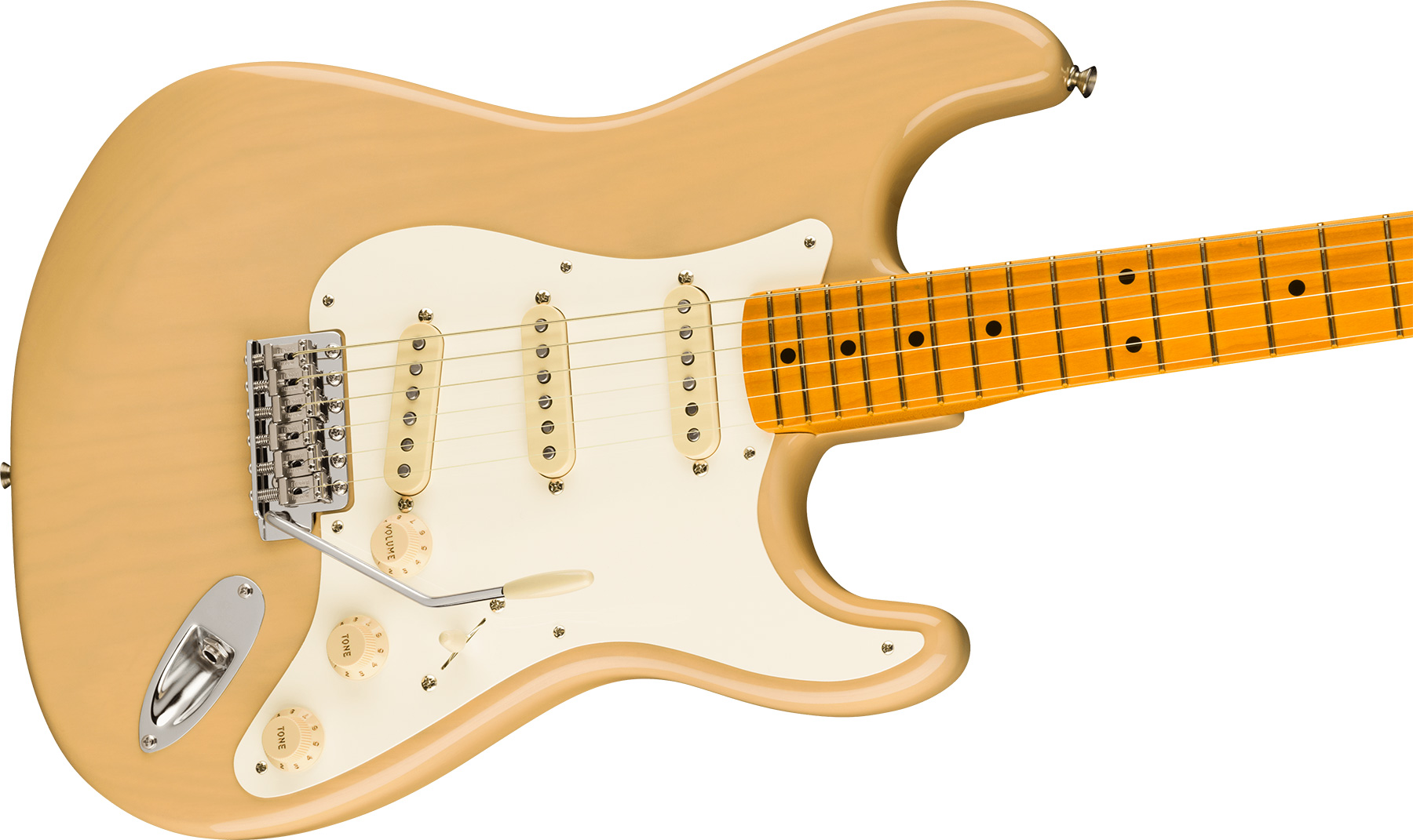 Fender Strat 1957 American Vintage Ii Usa 3s Trem Mn - Vintage Blonde - Guitare Électrique Forme Str - Variation 2