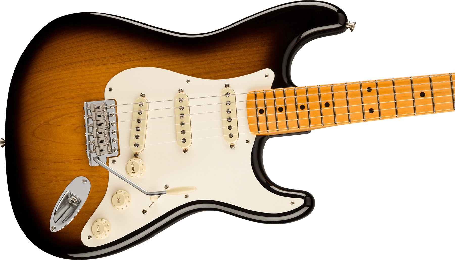 Fender Strat 1957 American Vintage Ii Usa 3s Trem Mn - 2-color Sunburst - Guitare Électrique Forme Str - Variation 2