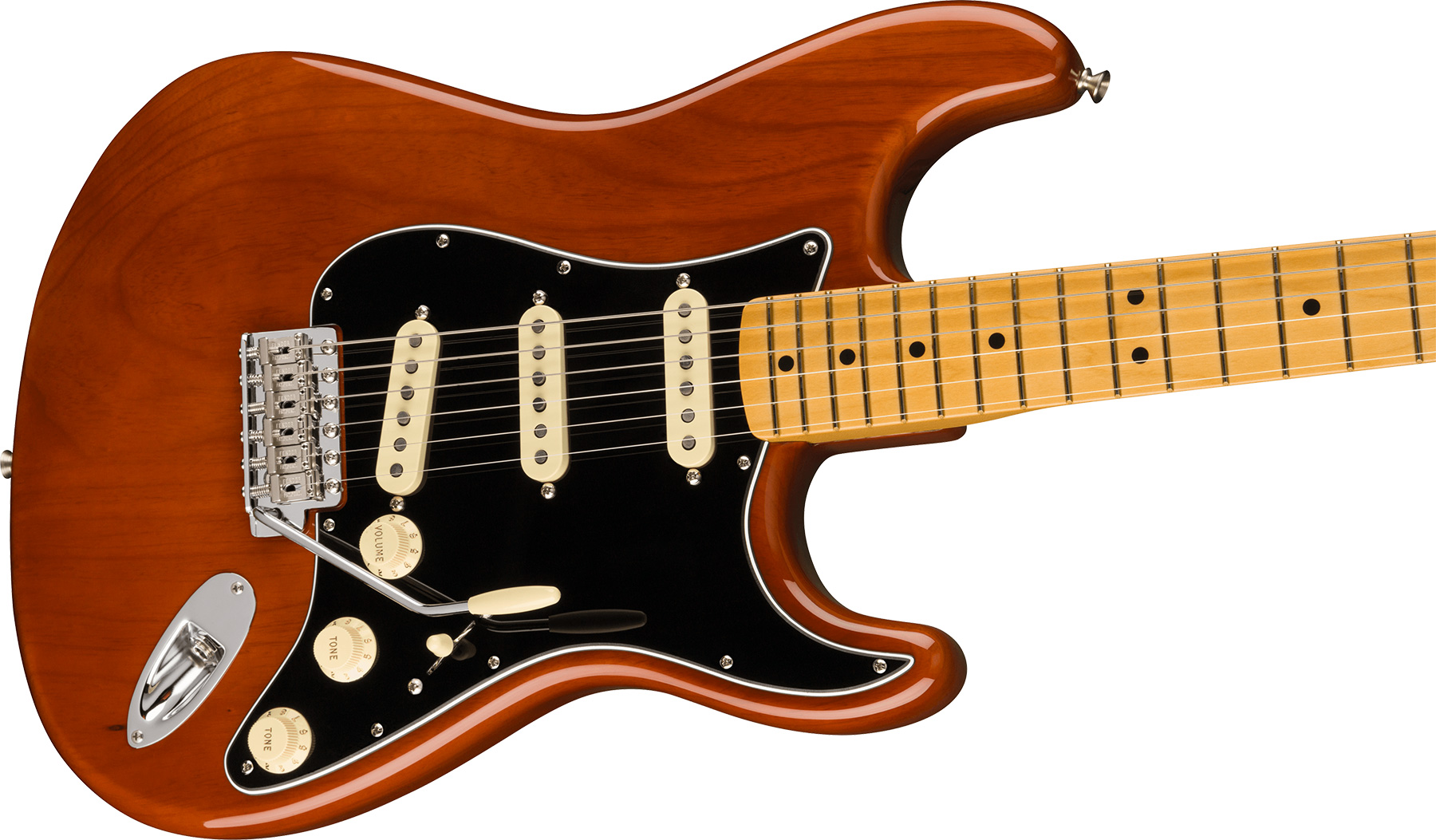 Fender Strat 1973 American Vintage Ii Usa 3s Trem Mn - Mocha - Guitare Électrique Forme Str - Variation 2
