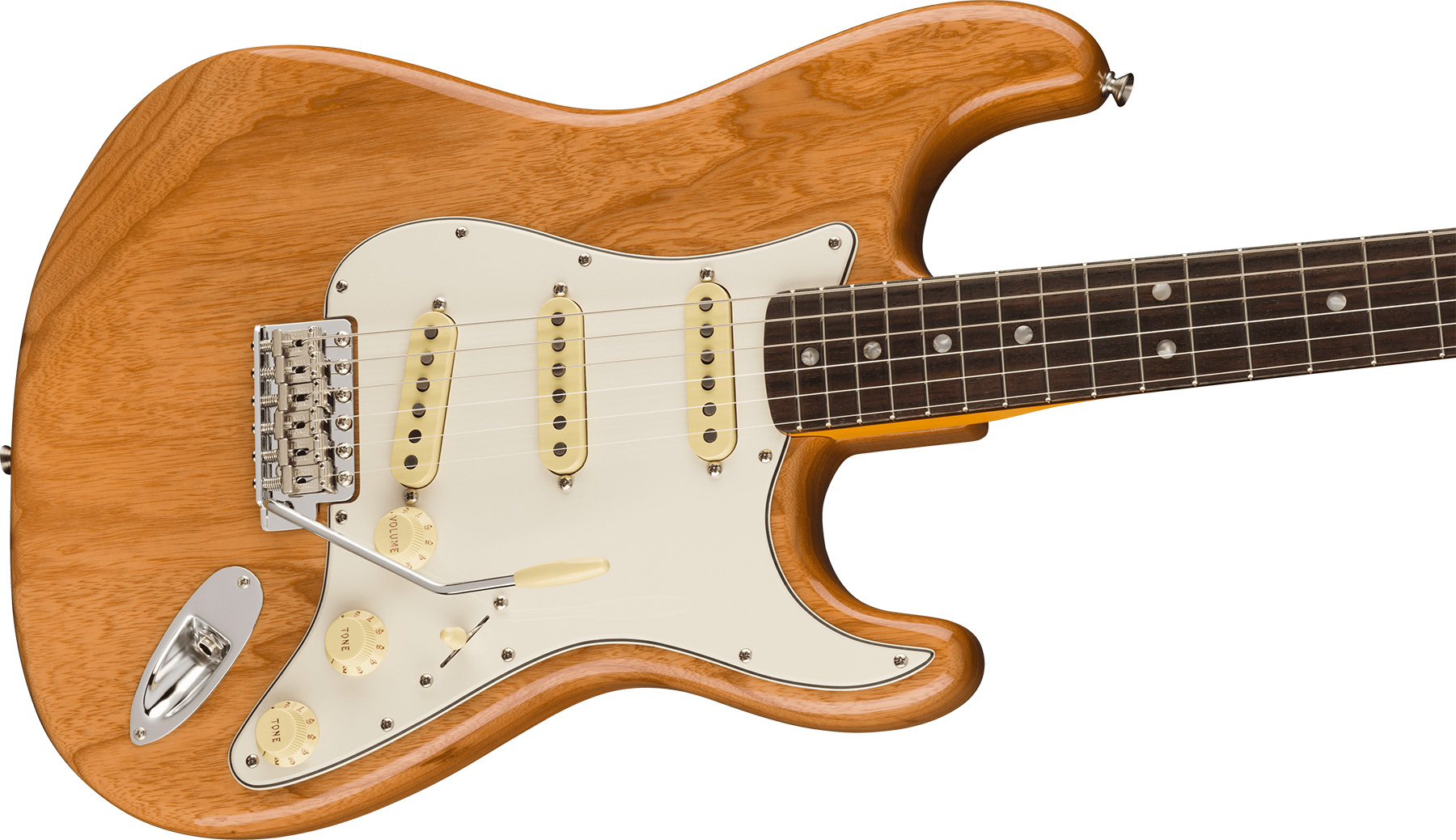 Fender Strat 1973 American Vintage Ii Usa 3s Trem Rw - Aged Natural - Guitare Électrique Forme Str - Variation 2