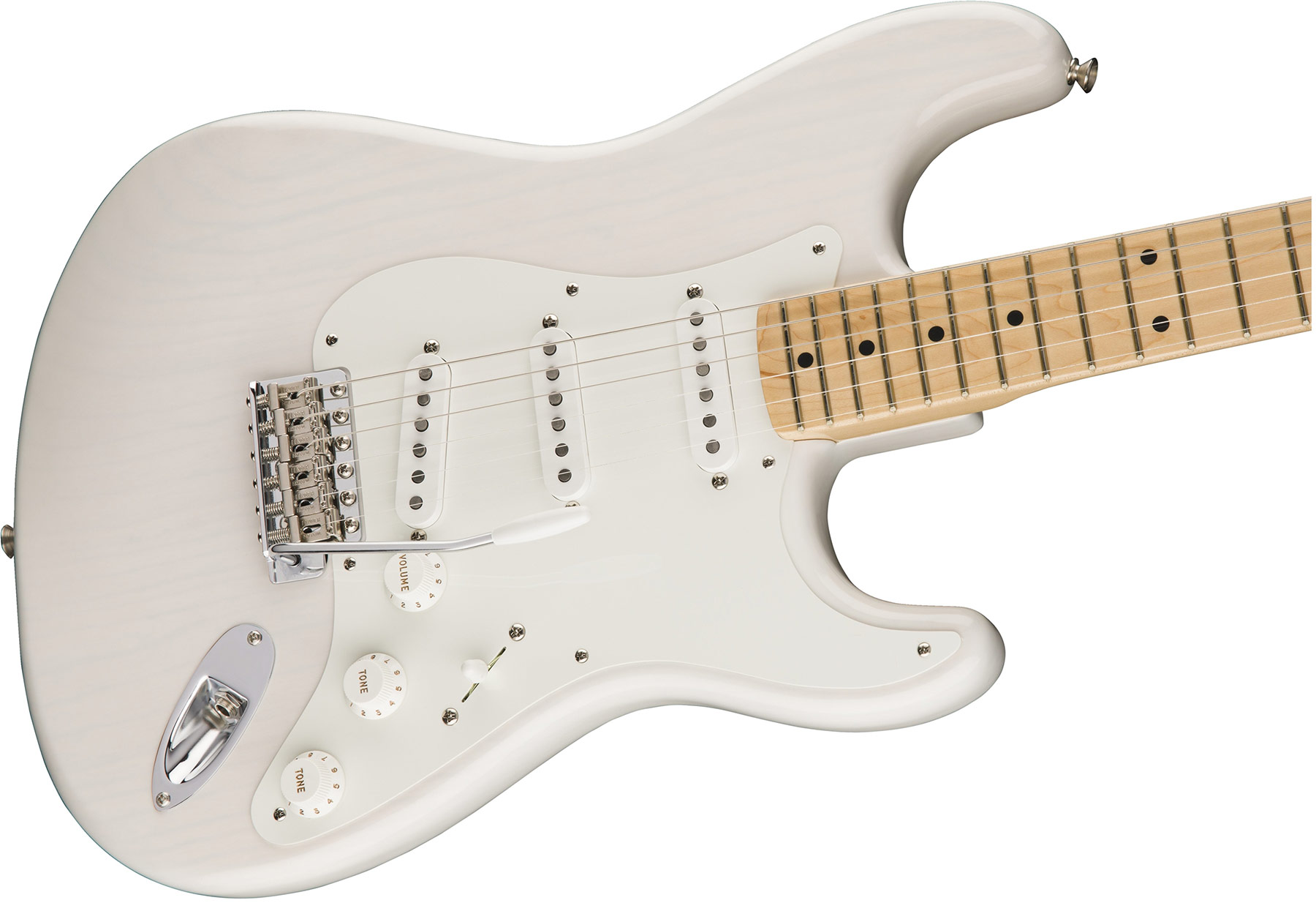 Fender Strat '50s American Original Usa Sss Mn - White Blonde - Guitare Électrique Forme Str - Variation 3