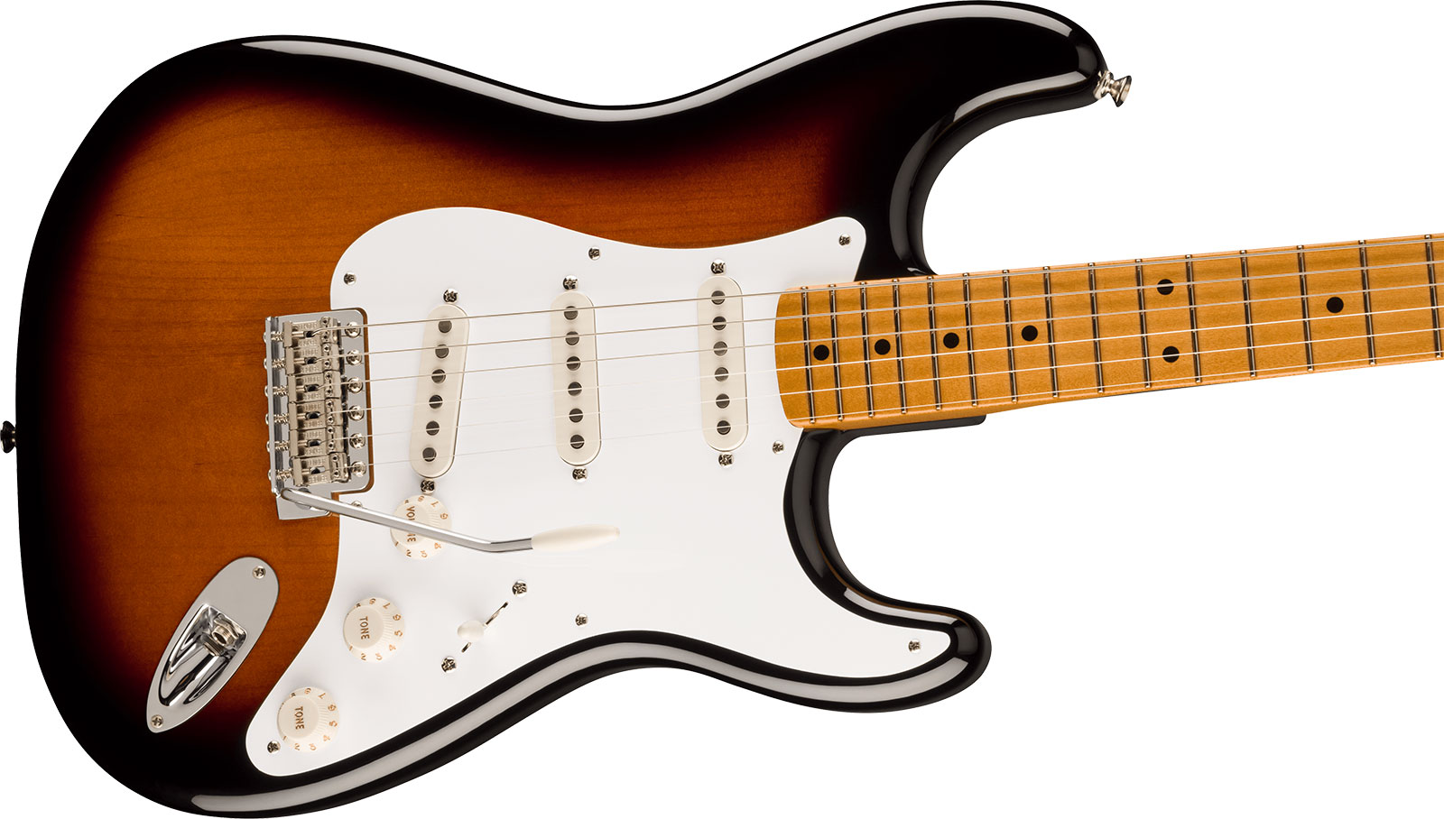 Fender Strat 50s Vintera 2 Mex 3s Trem Mn - 2-color Sunburst - Guitare Électrique Forme Str - Variation 2