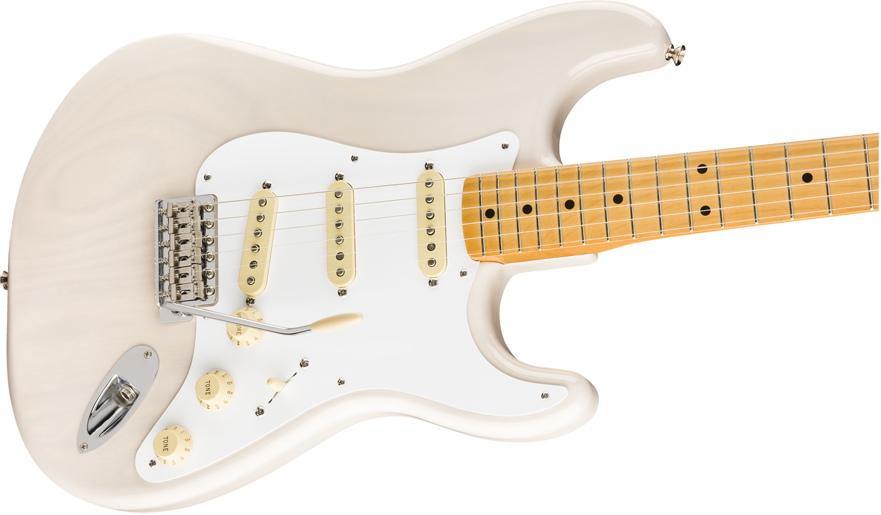 Fender Strat 50s Vintera Vintage Mex Mn - White Blonde - Guitare Électrique Forme Str - Variation 2