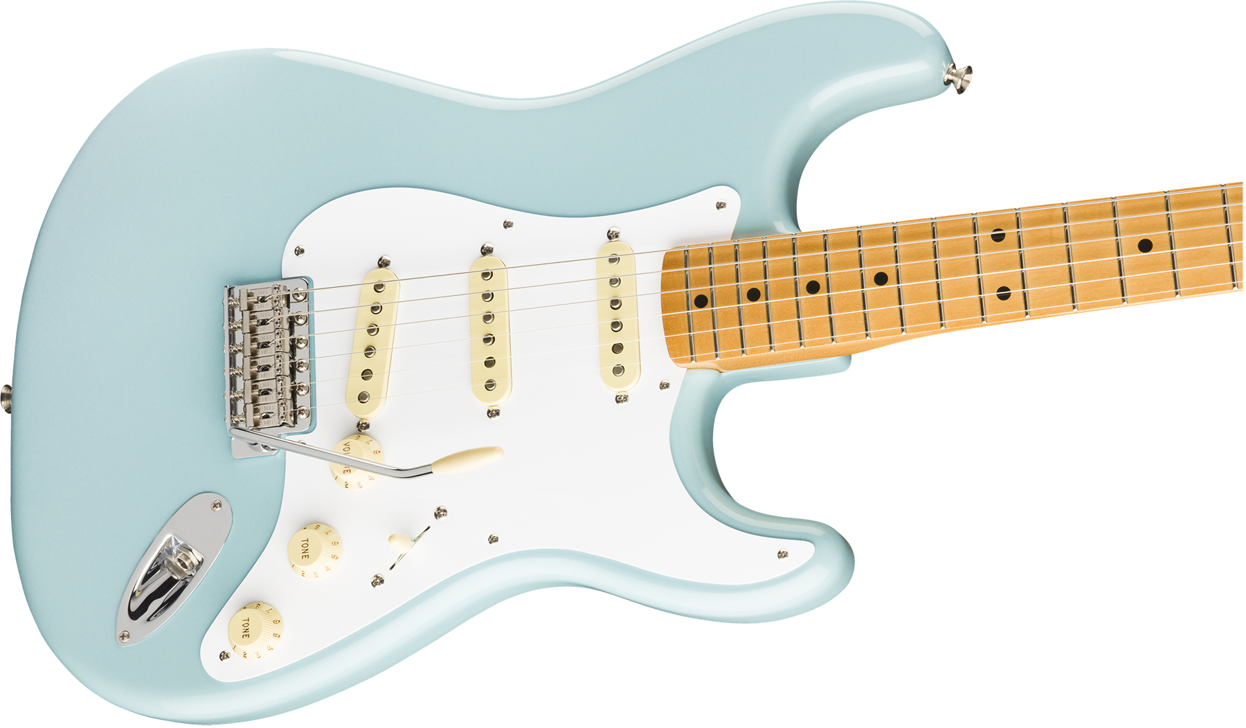 Fender Strat 50s Vintera Vintage Mex Mn - Sonic Blue - Guitare Électrique Forme Str - Variation 2