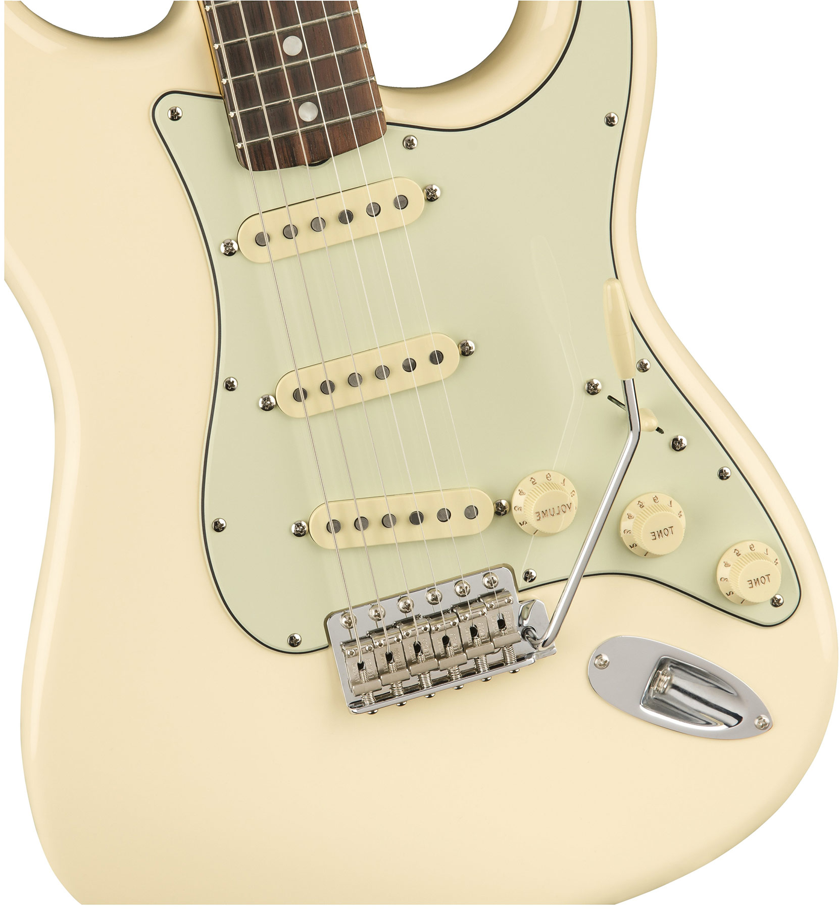 Fender Strat '60s American Original Usa Sss Rw - Olympic White - Guitare Électrique Forme Str - Variation 1